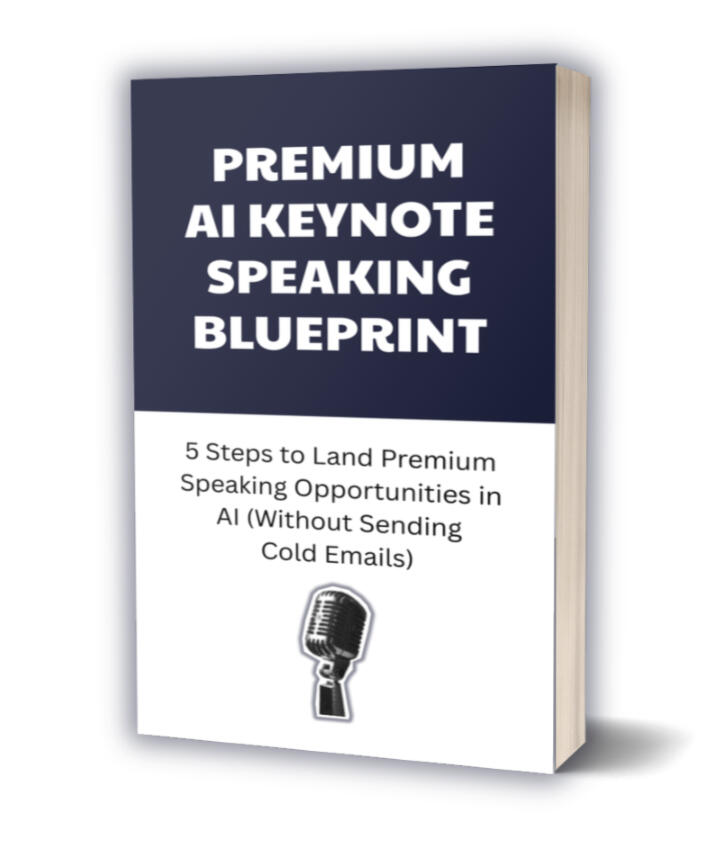 premium AI keynote speaking blueprint